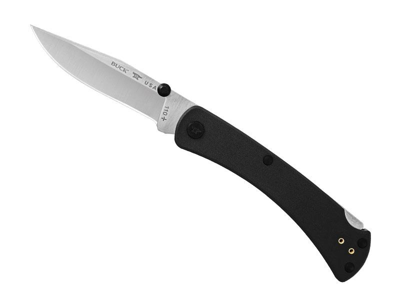 Couteau pliant Buck 110 Slim Pro TRX - manche 12.5 cm G10 noir