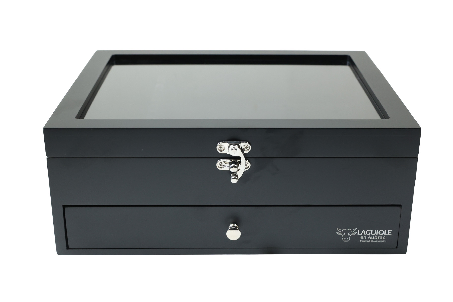 Coffret bois Laguiole en Aubrac pour 10 couteaux